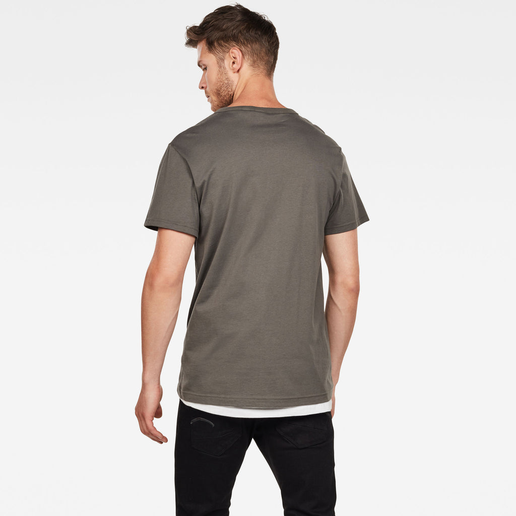T-shirts korte mouw grijs G-Star Raw