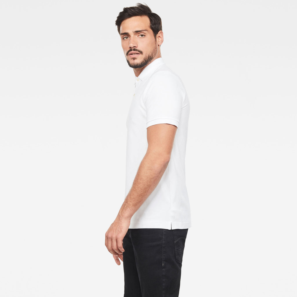 Polo's korte mouw wit G-Star Raw