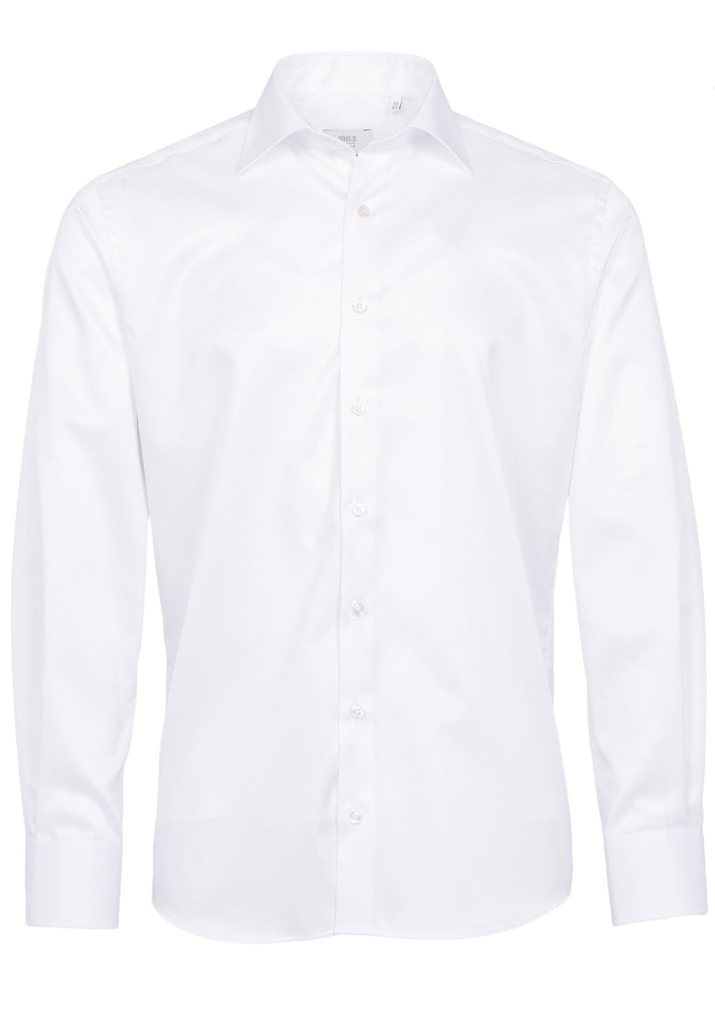 Hemden lange mouw wit ETERNA