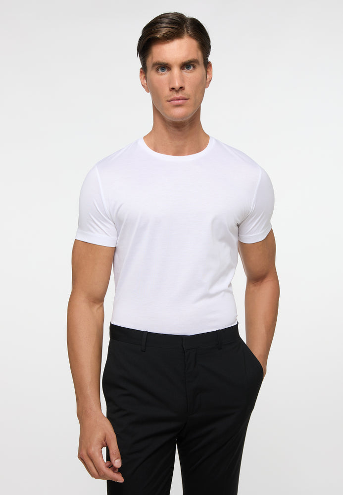 T-shirts korte mouw wit ETERNA