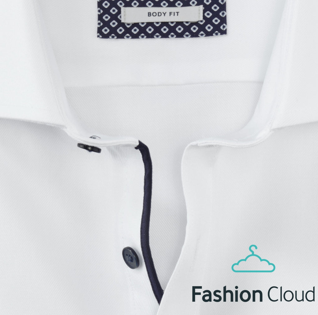 Hemden lange mouw wit OLYMP