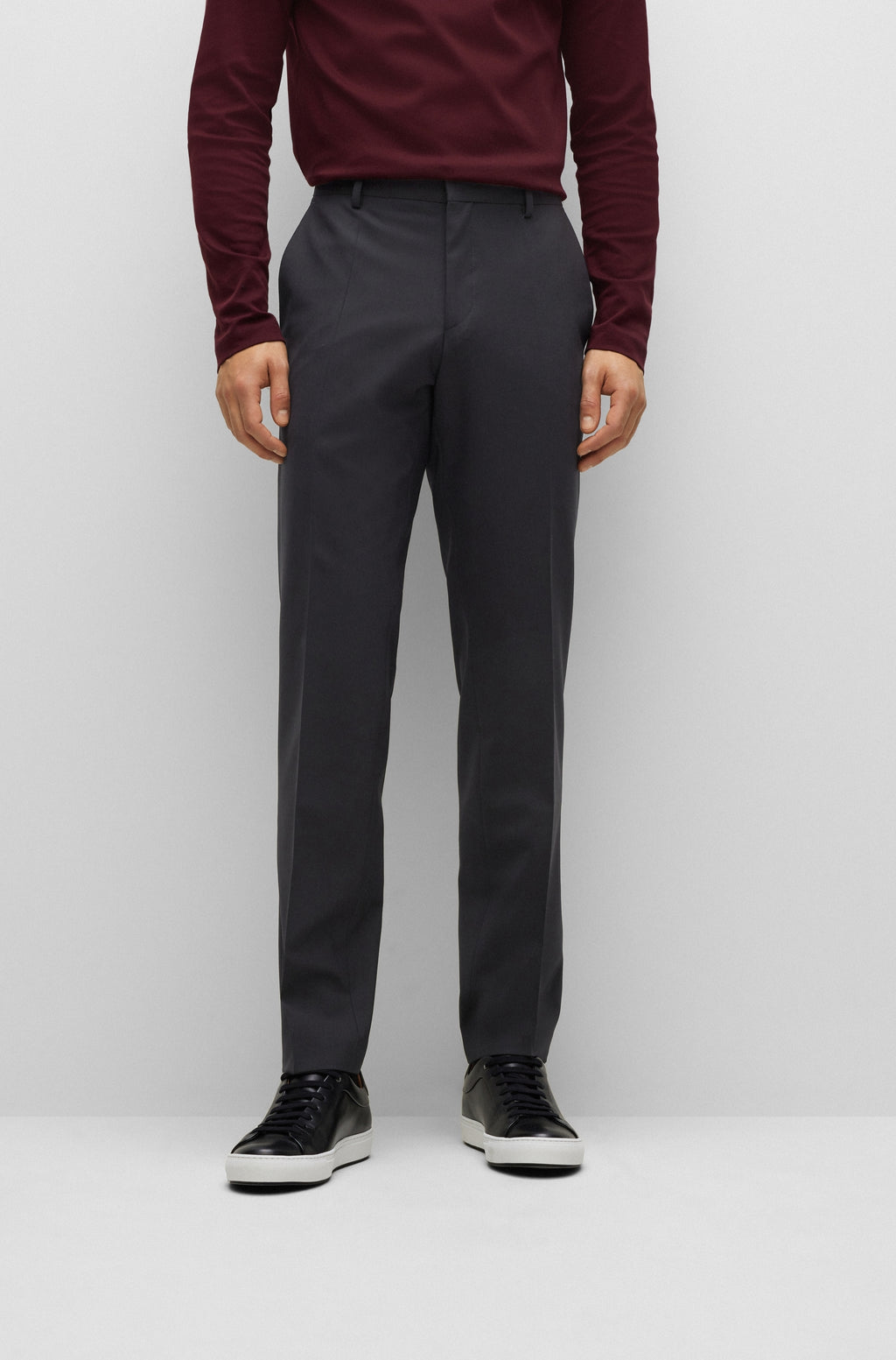 Broeken zwart Boss Men Black