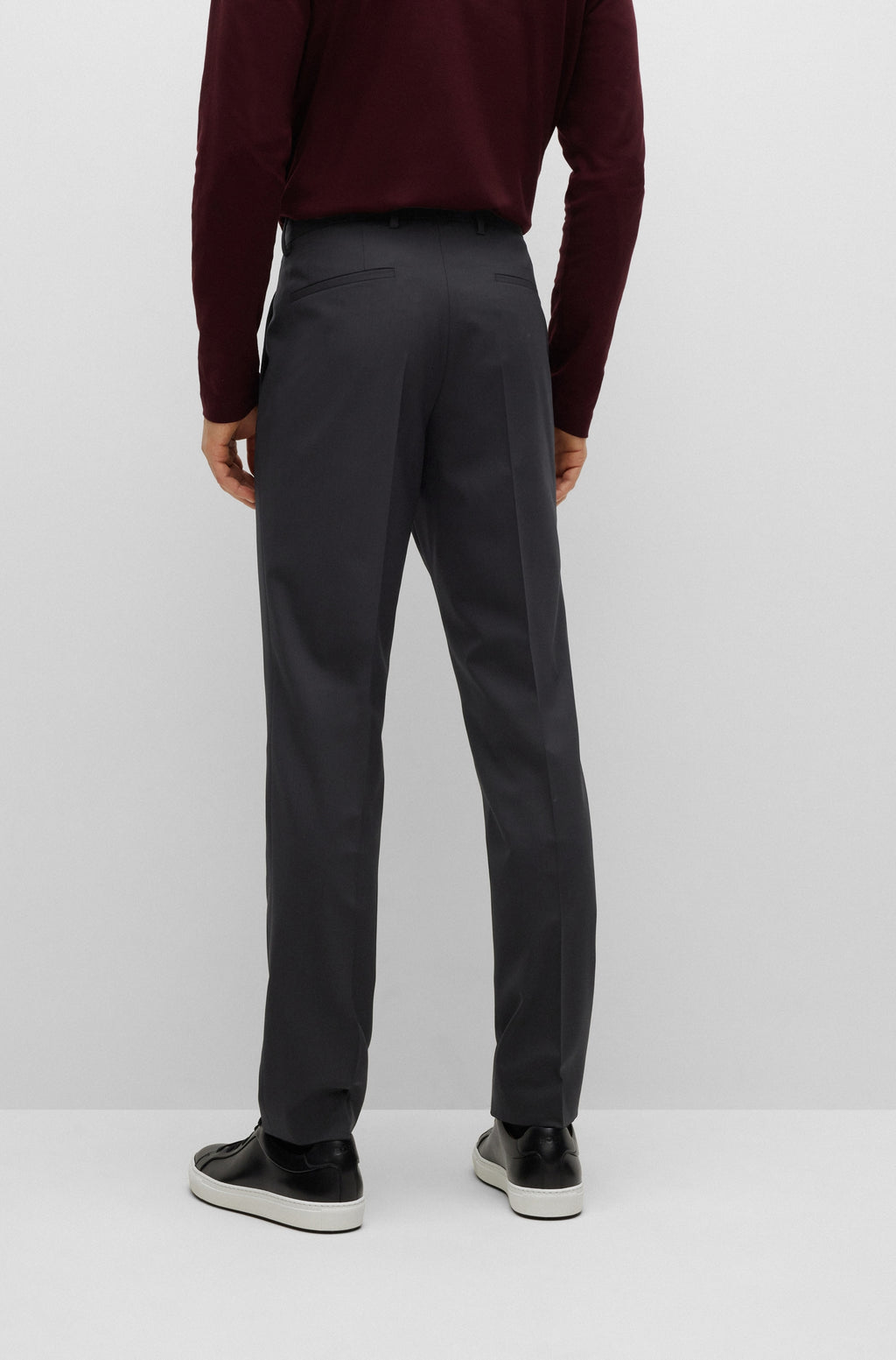 Broeken zwart Boss Men Black