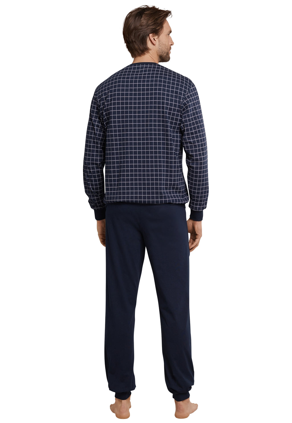 Pyjama's blauw SCHIESSER