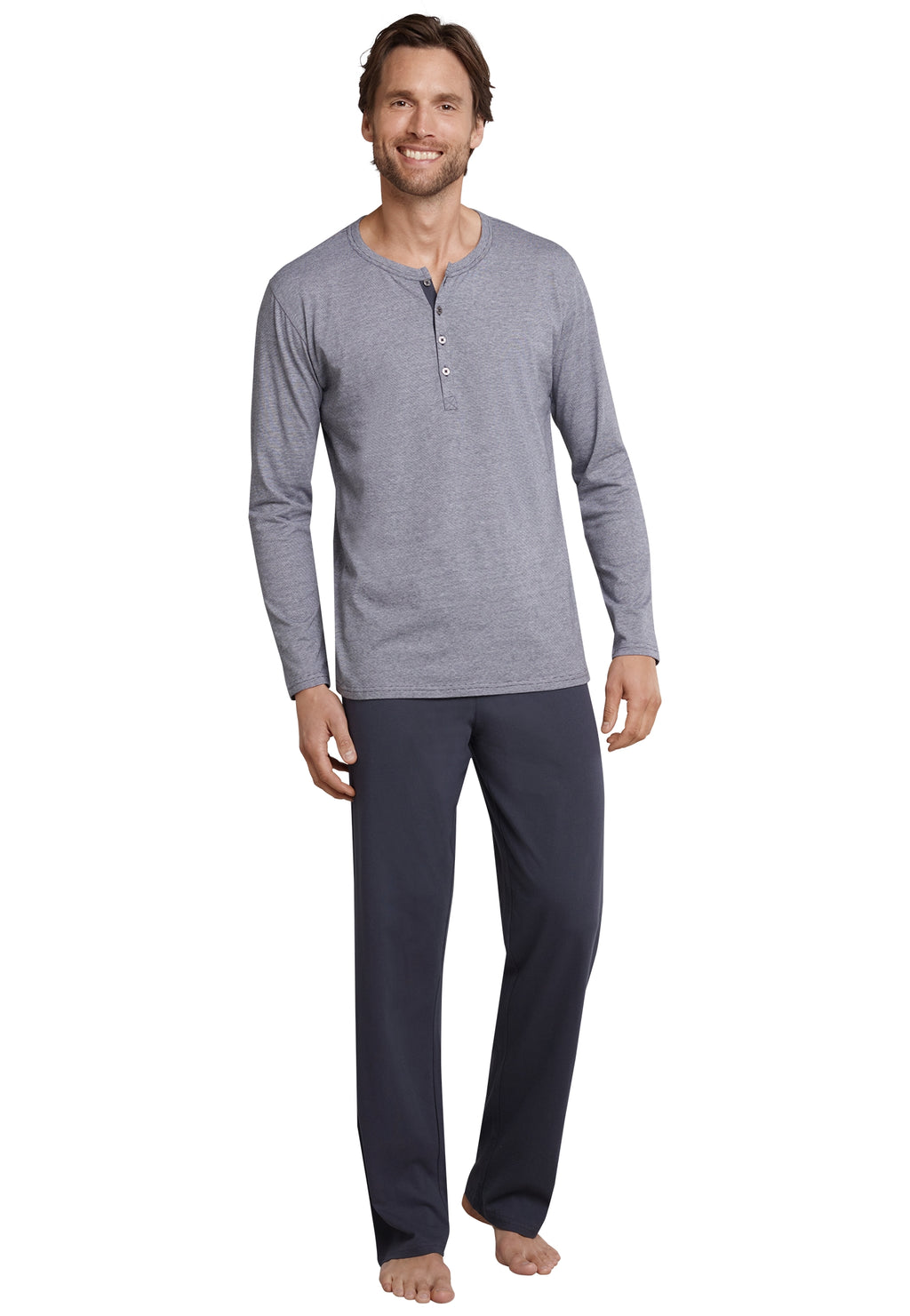 Pyjama's grijs SCHIESSER