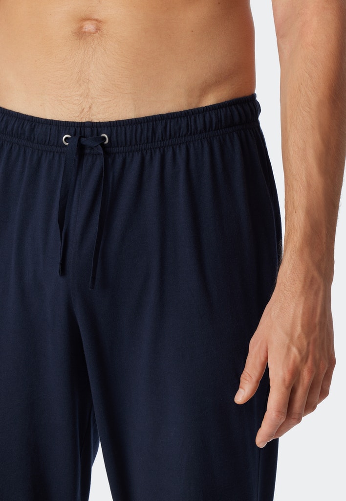 Pyjama's blauw SCHIESSER