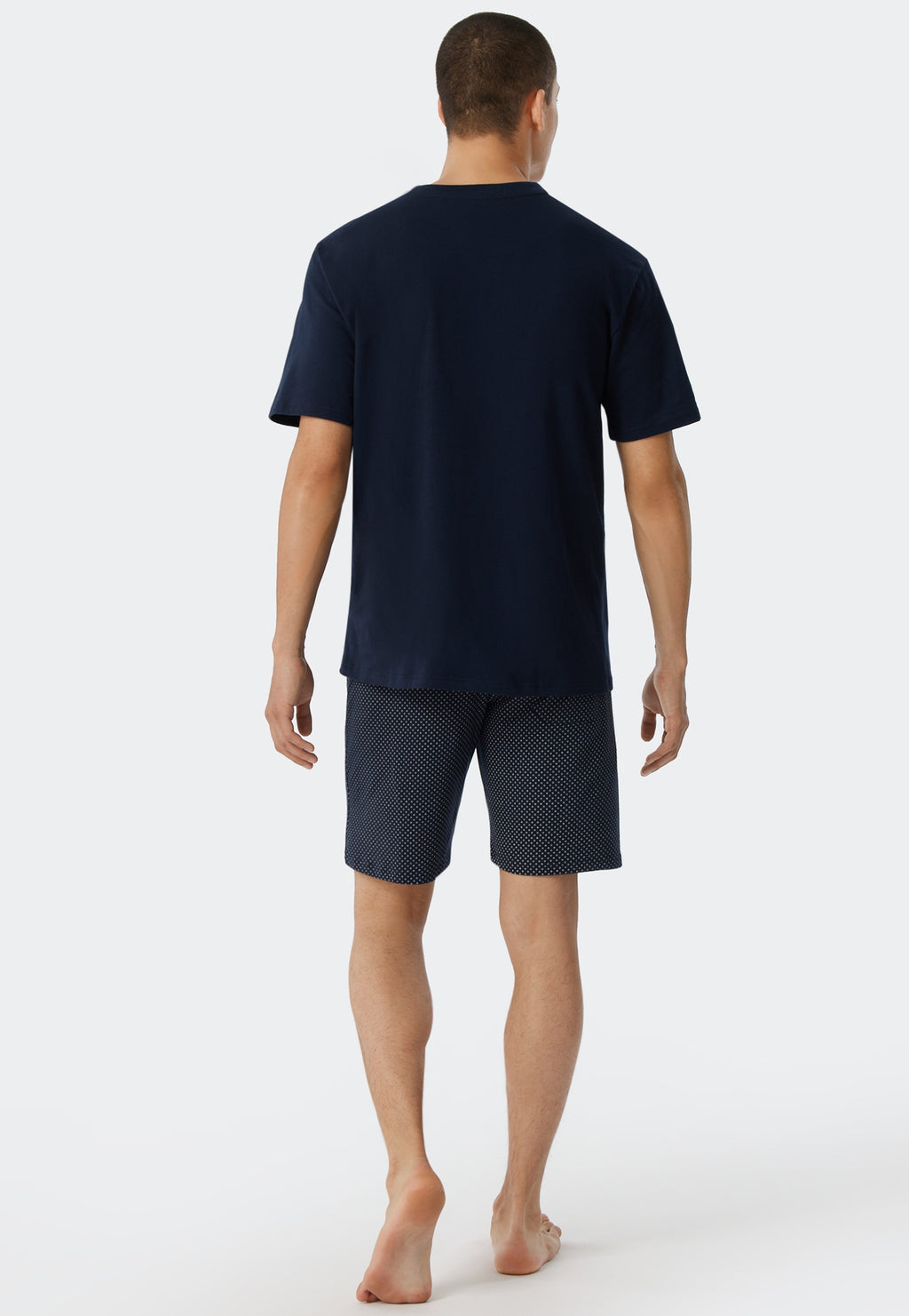 Pyjama's blauw SCHIESSER