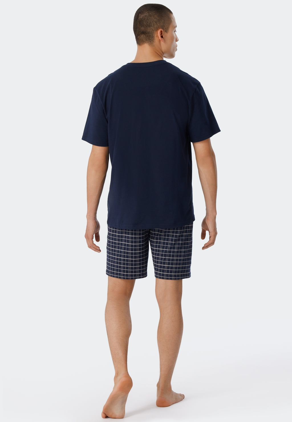 Pyjama's blauw SCHIESSER