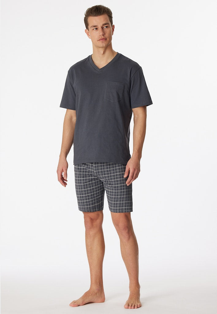 Pyjama's grijs SCHIESSER