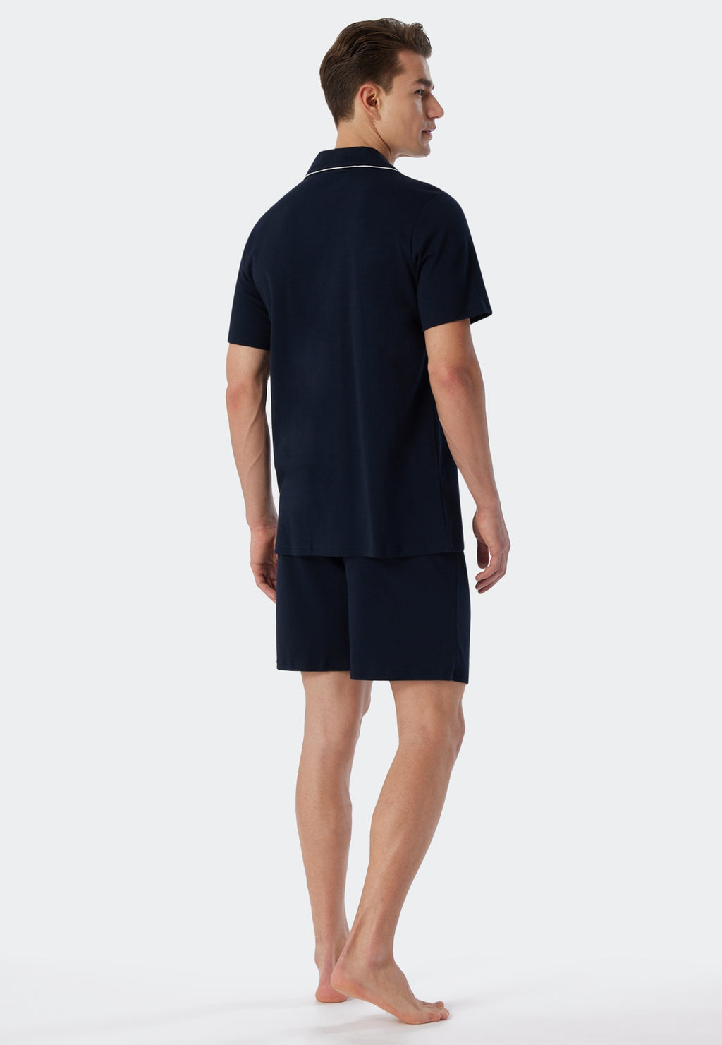Pyjama's blauw SCHIESSER