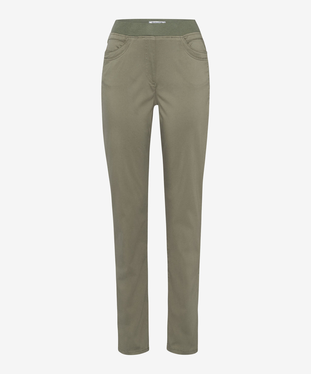 Enkelbroeken groen RAPHAELA by BRAX