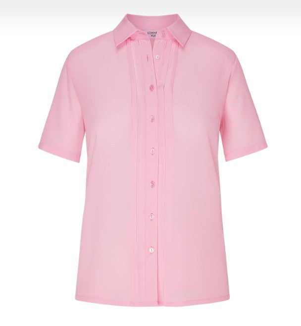 Blouses korte mouw roze Sommermann