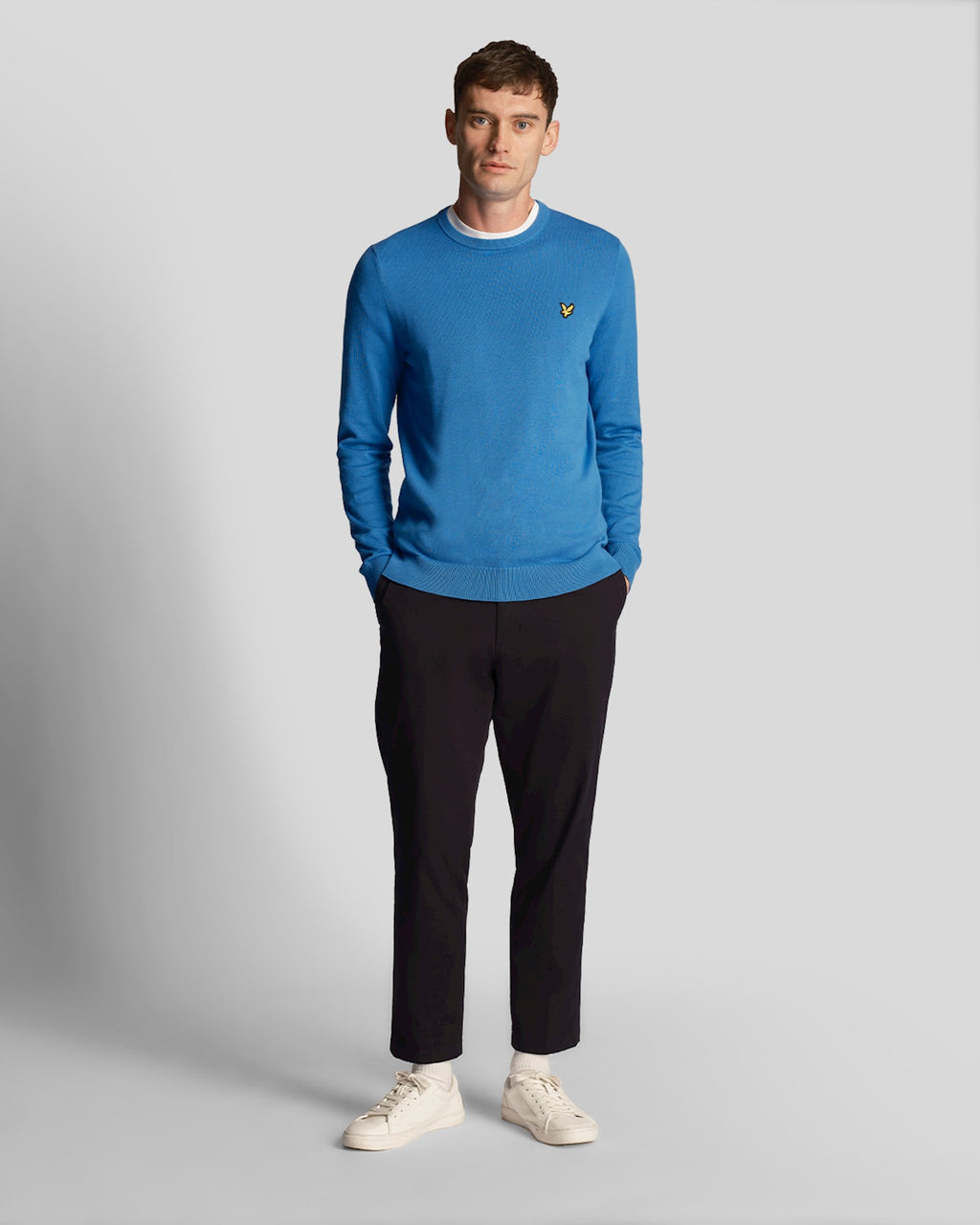 Pulls blauw Lyle & Scott