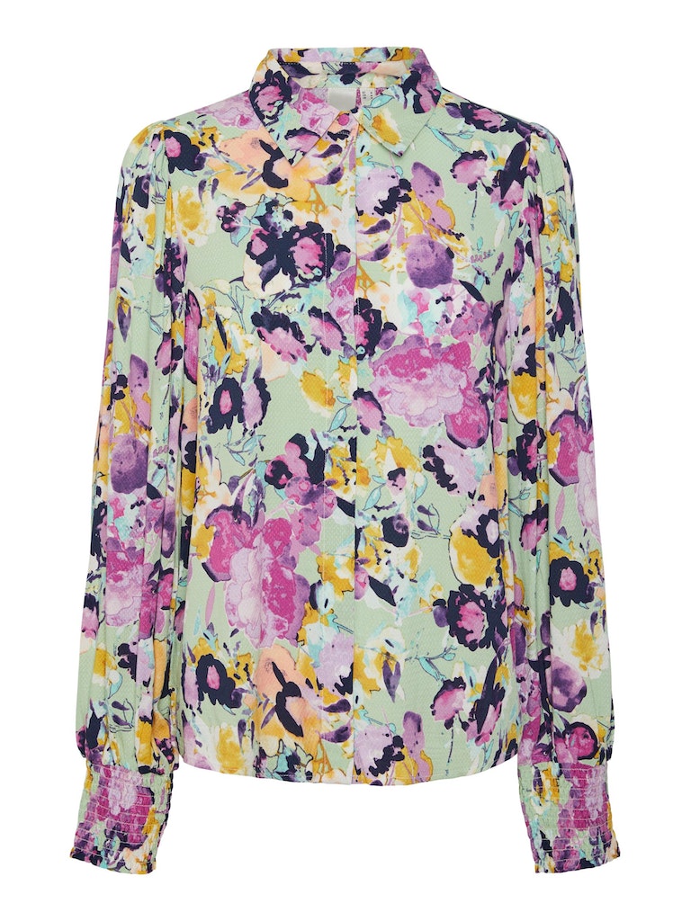 Blouses lange mouw groen Y.A.S