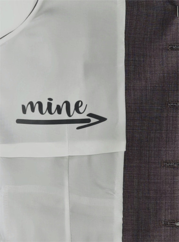 Kostuumgilets rood CLUB of GENTS