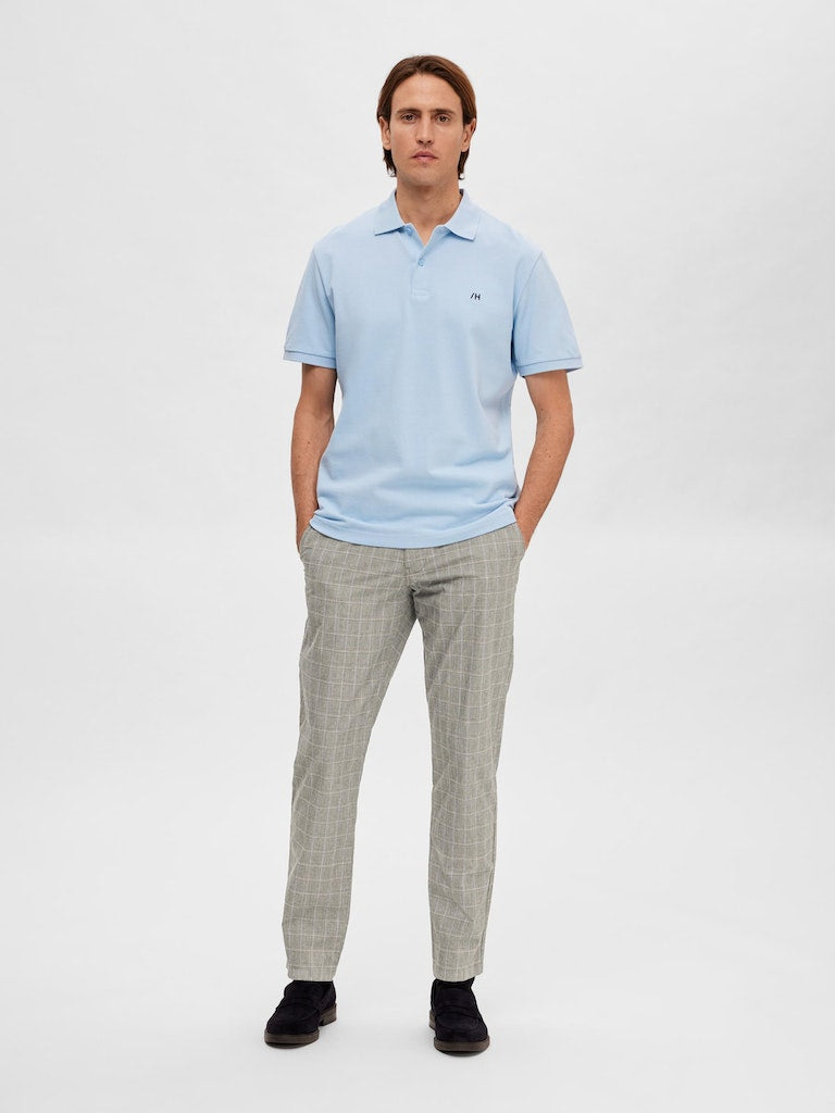 Polo's korte mouw blauw Selected HOMME