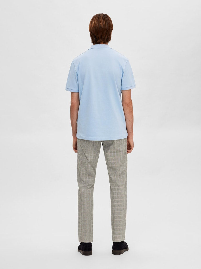 Polo's korte mouw blauw Selected HOMME