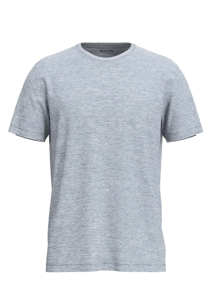 T-shirts korte mouw blauw Selected HOMME