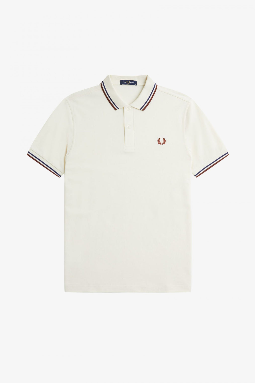 Polo's korte mouw wit Fred Perry