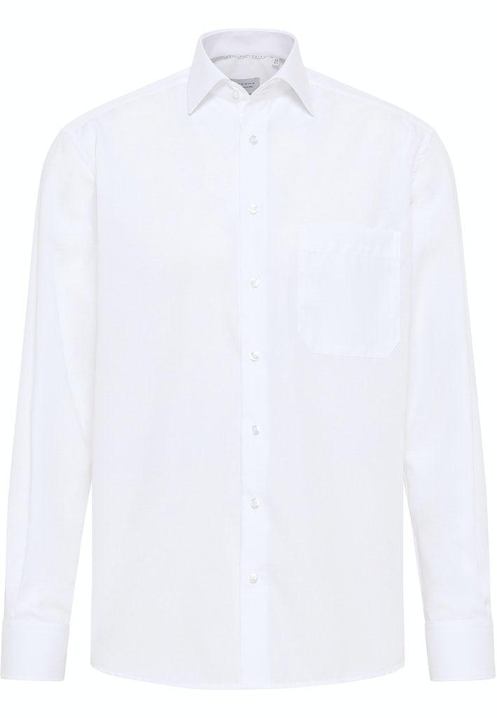 Hemden lange mouw wit ETERNA