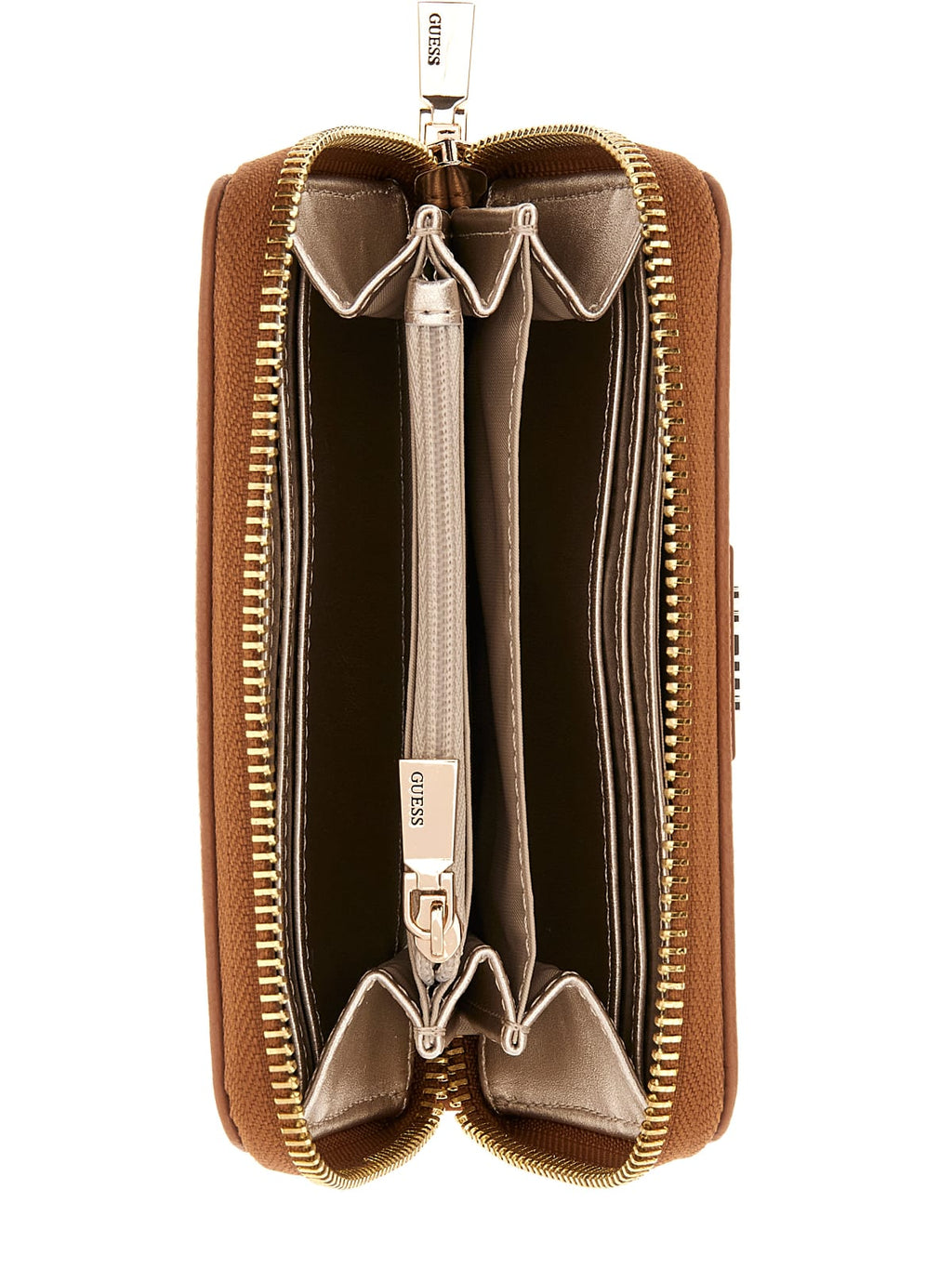 Portefeuilles bruin Guess