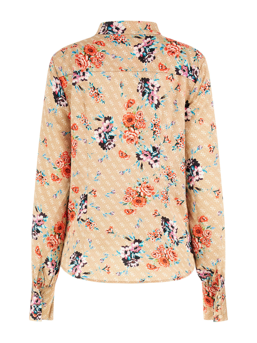 Blouses lange mouw roze Guess