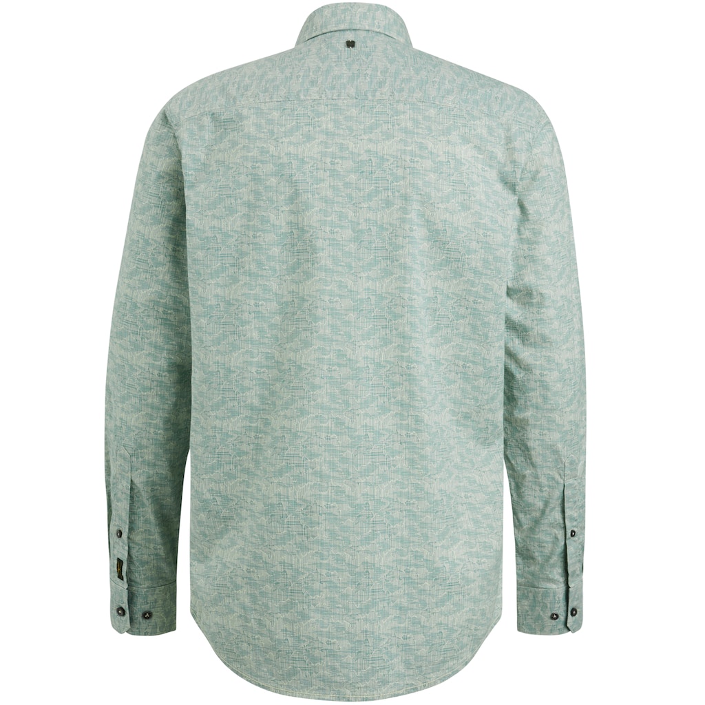 Hemden lange mouw groen PME