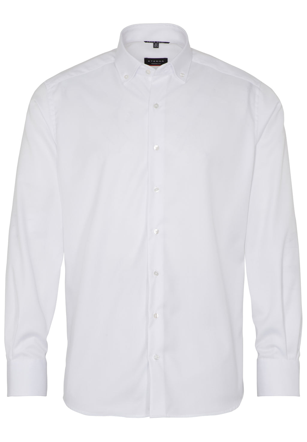 Hemden lange mouw wit ETERNA