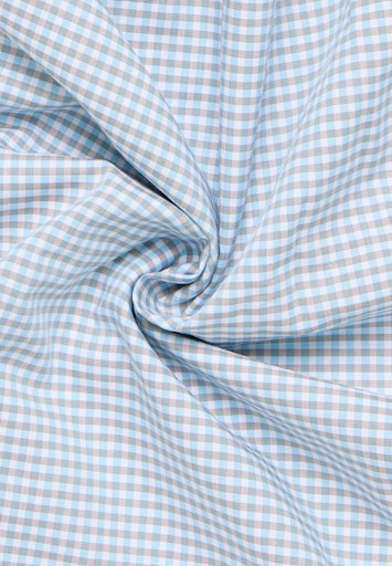 Hemden lange mouw blauw ETERNA