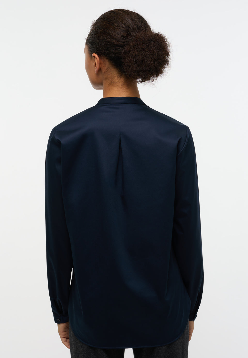 Blouses lange mouw navy ETERNA