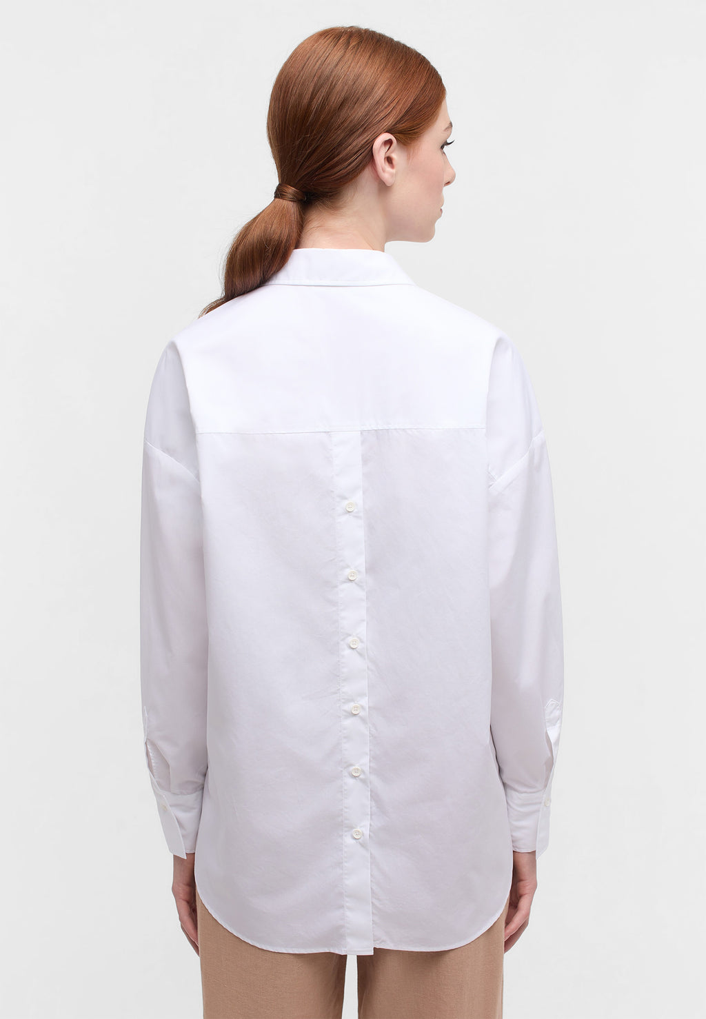 Blouses lange mouw wit ETERNA