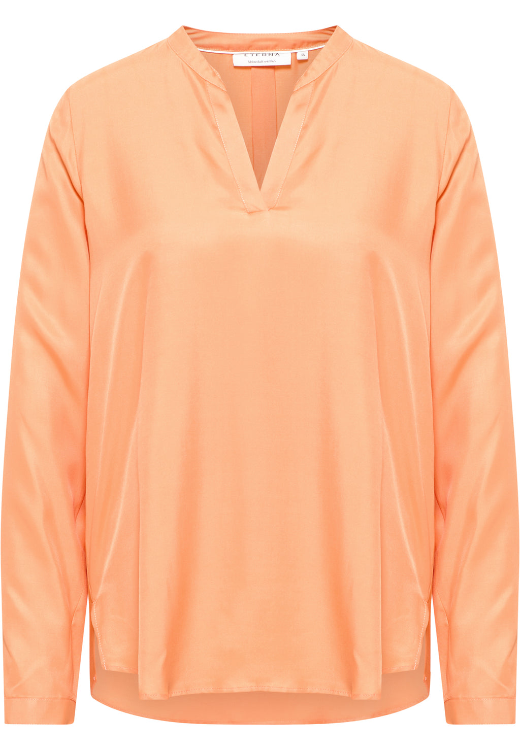 Blouses lange mouw oranje ETERNA