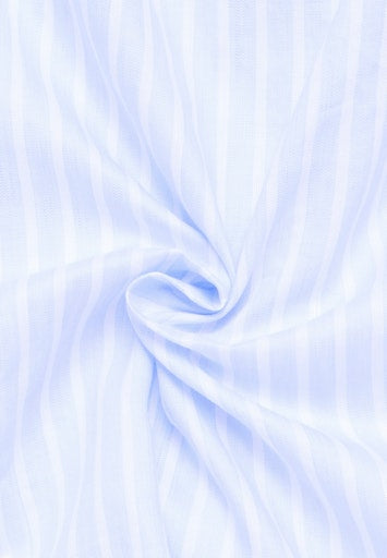 Hemden lange mouw blauw ETERNA