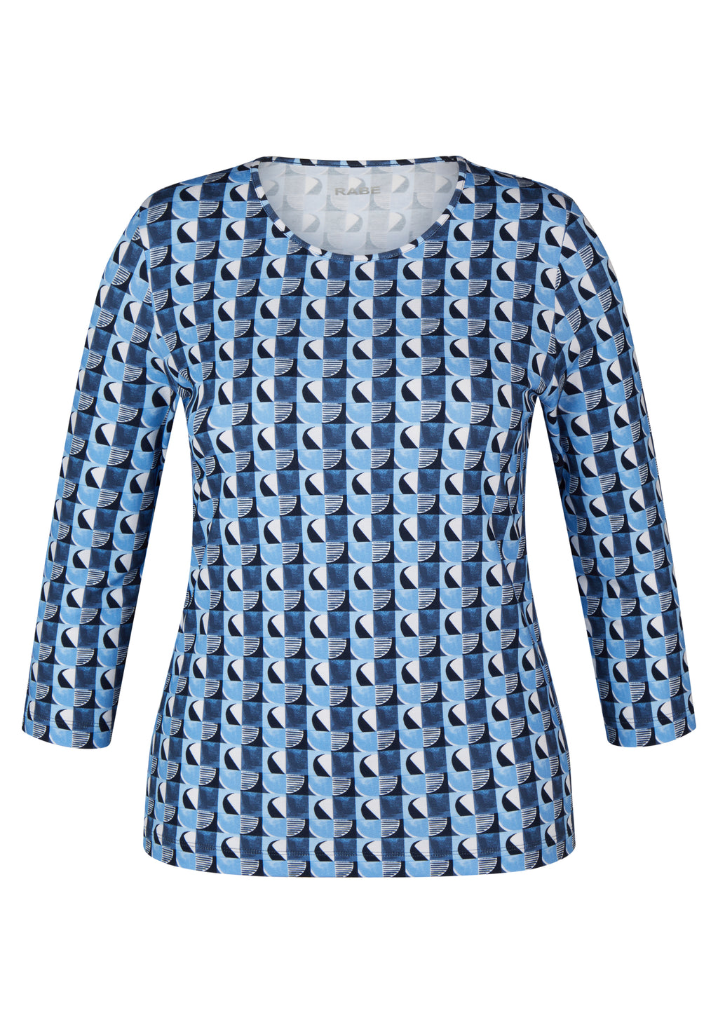 T-shirts lange mouw blauw Rabe