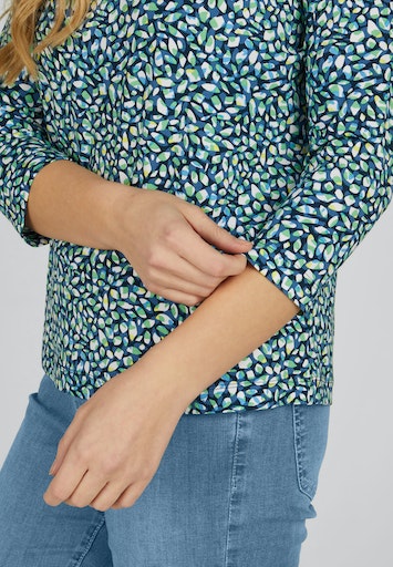 T-shirts lange mouw blauw Rabe