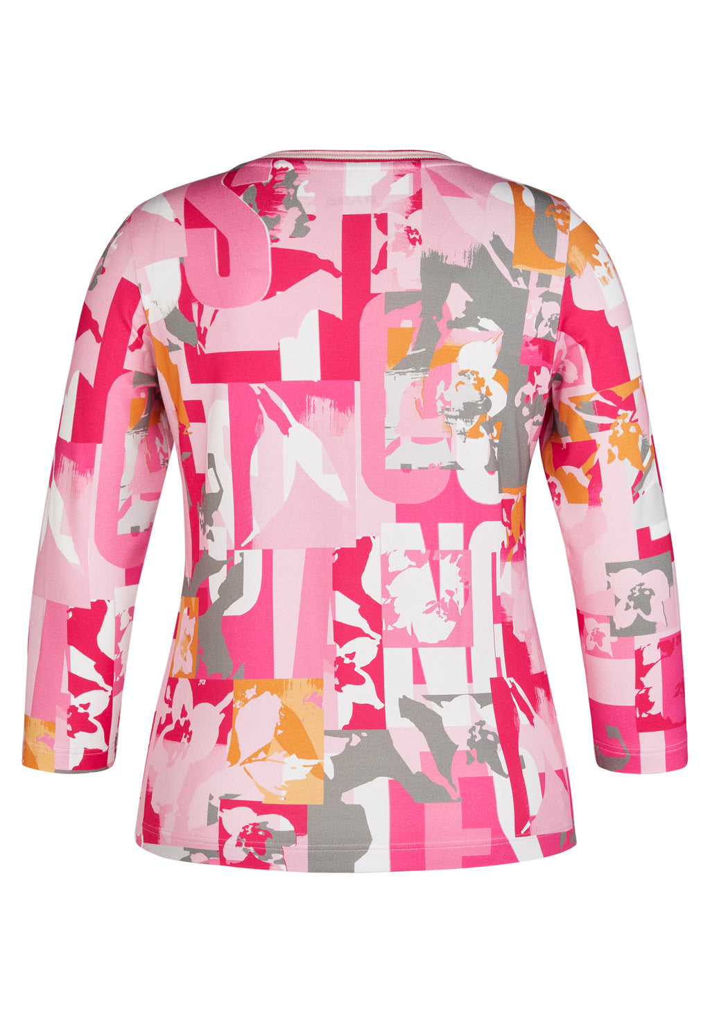 T-shirts lange mouw roze Rabe