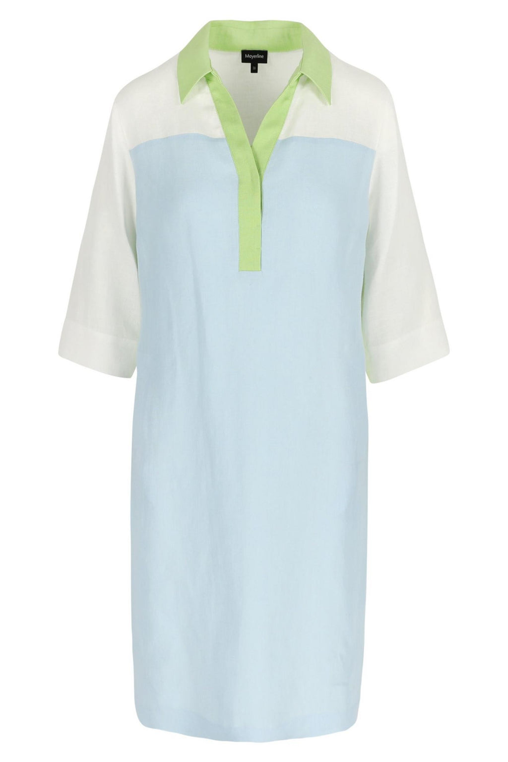 Jurken korte mouw groen Mayerline