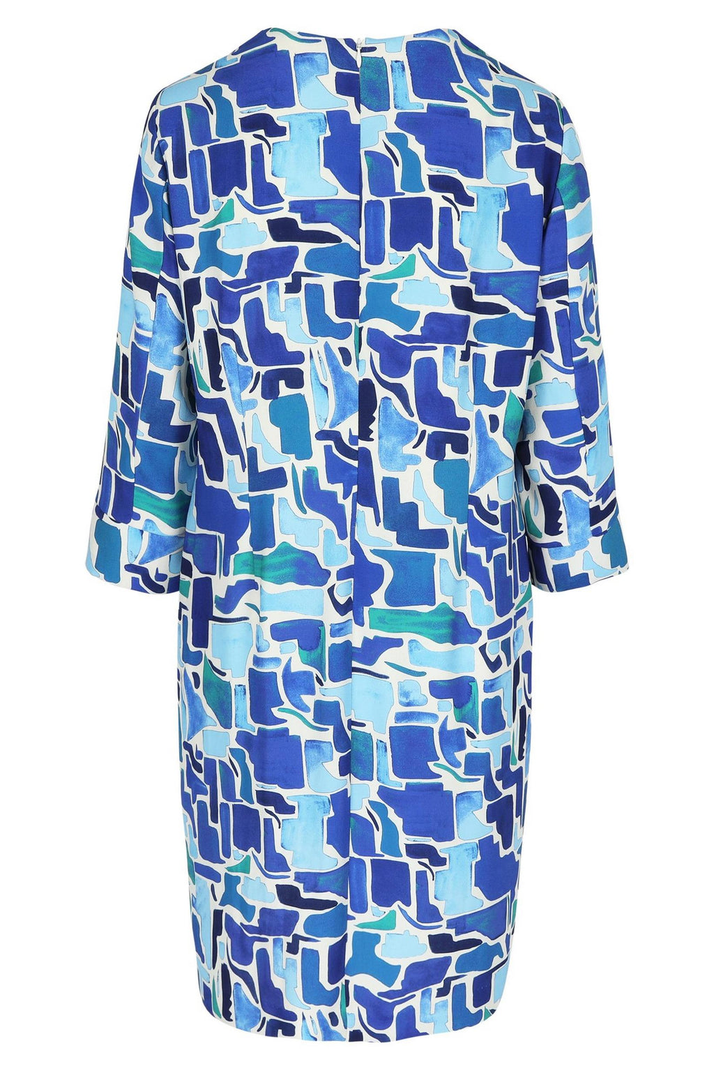 Jurken lange mouw blauw Mayerline