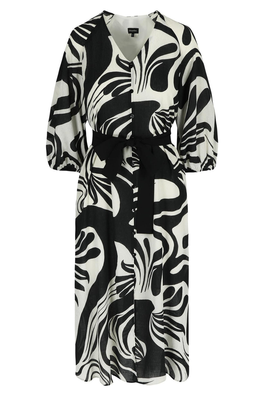 Jurken lange mouw zwart Mayerline