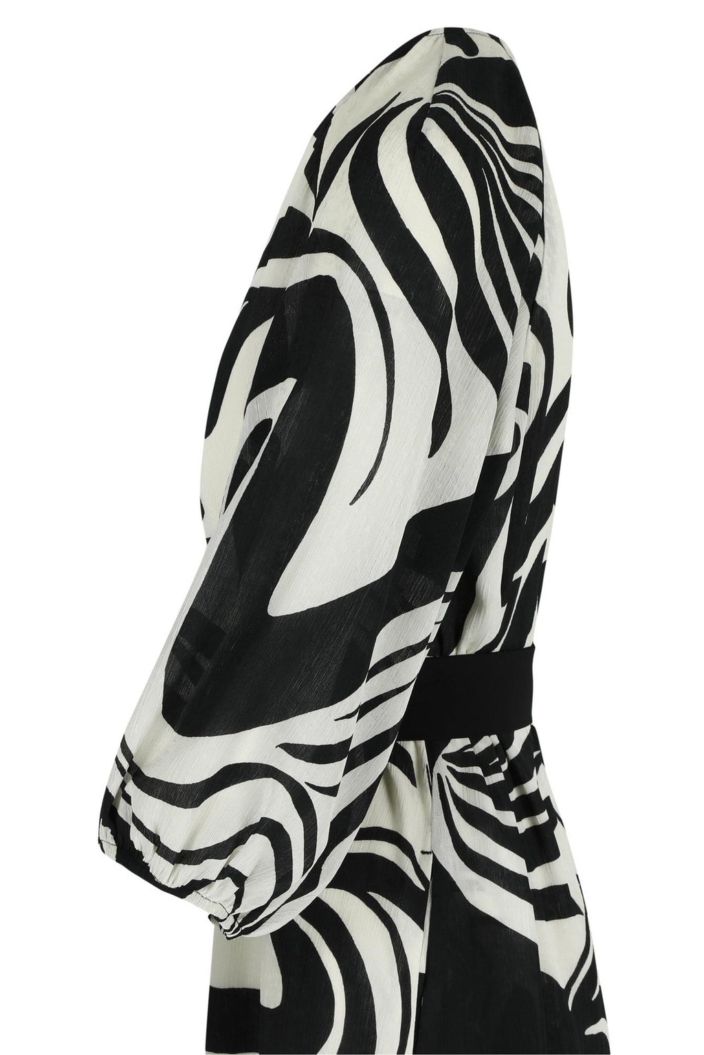 Jurken lange mouw zwart Mayerline