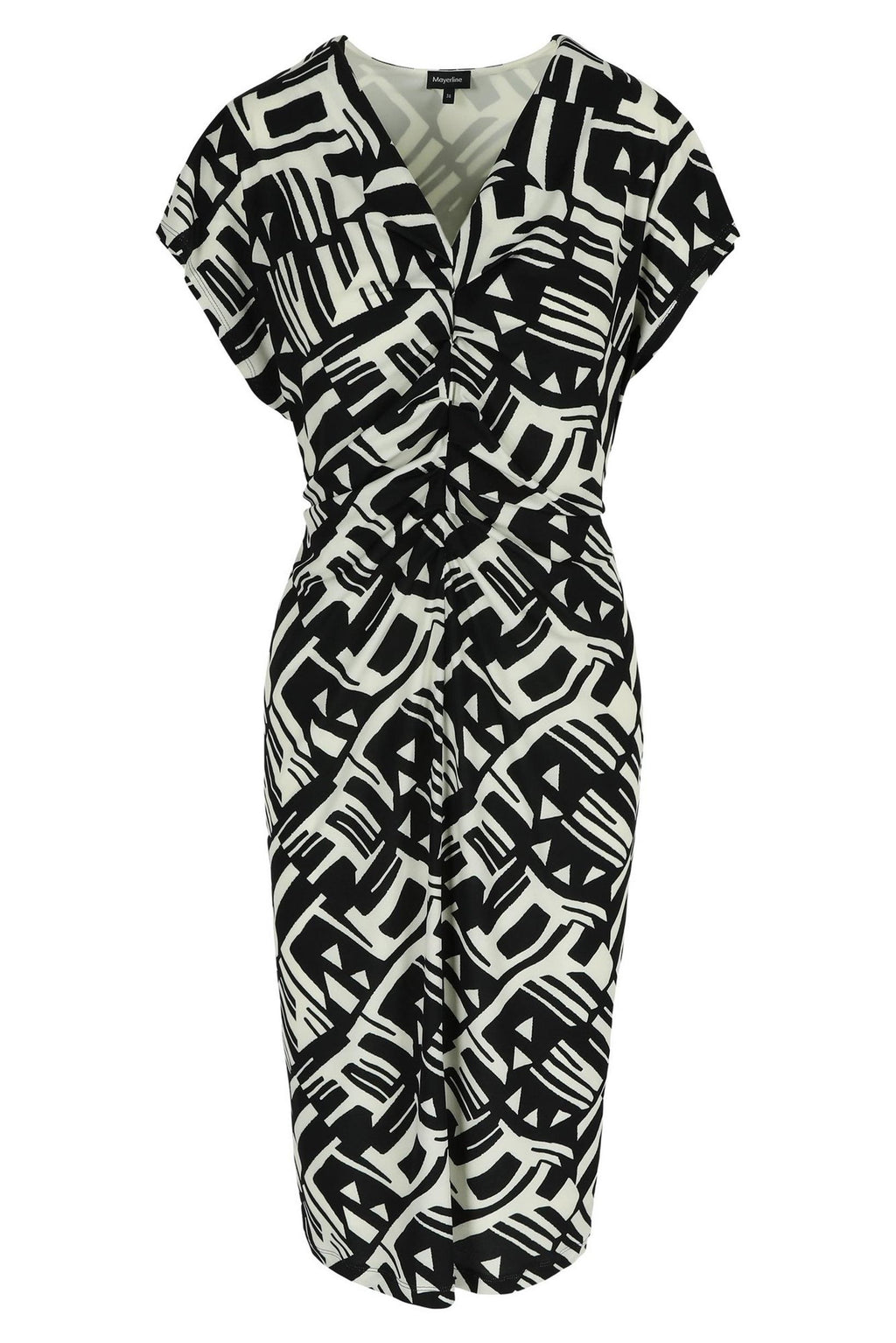 Jurken korte mouw zwart Mayerline