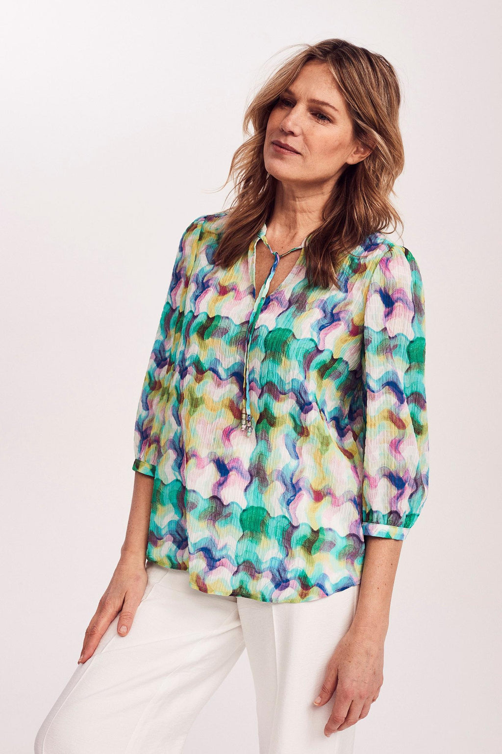 Blouses lange mouw multicolor Mayerline