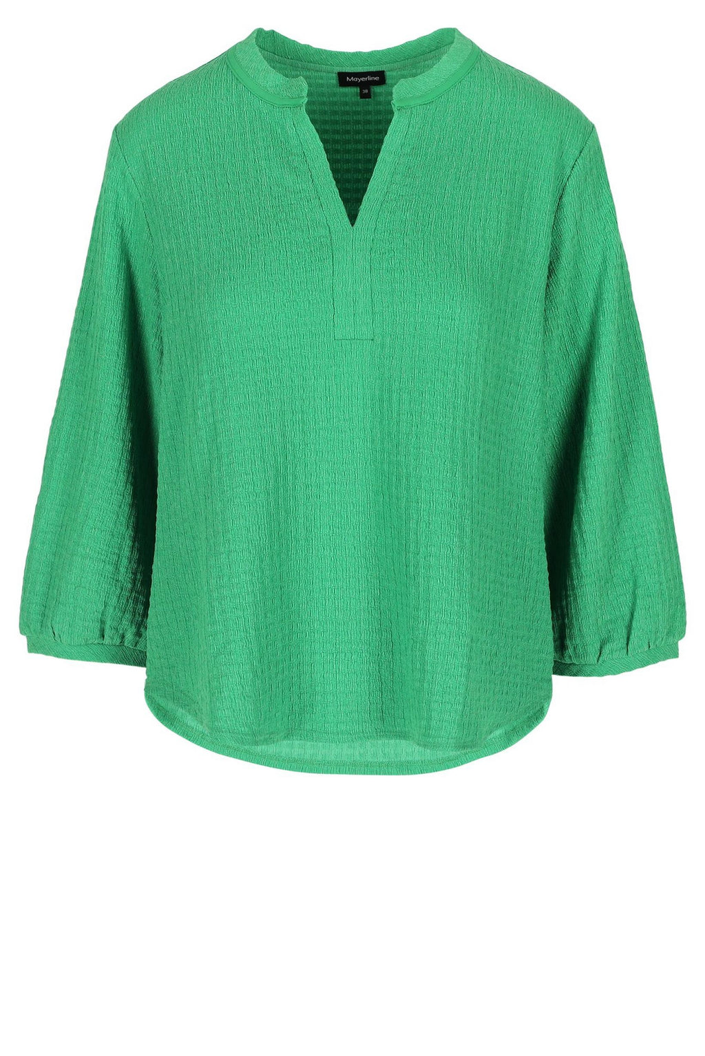 Blouses lange mouw groen Mayerline