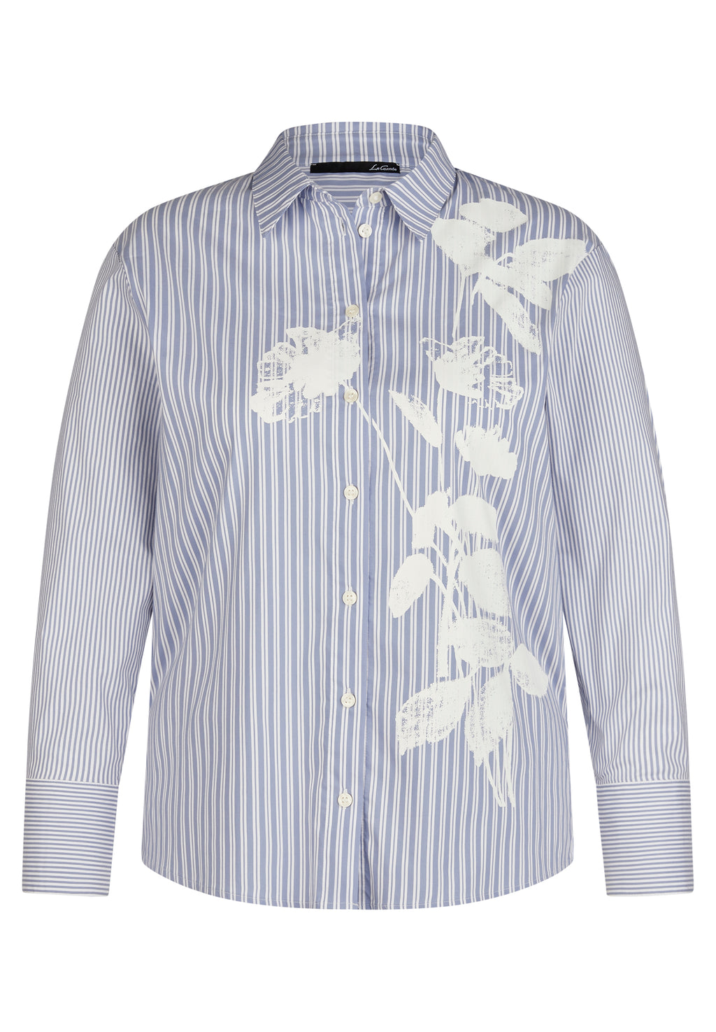 Blouses lange mouw blauw LeComte