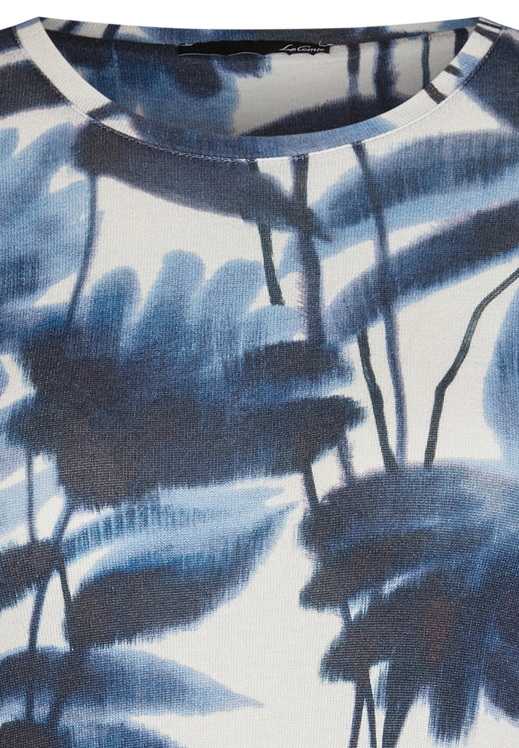 T-shirts lange mouw blauw LeComte