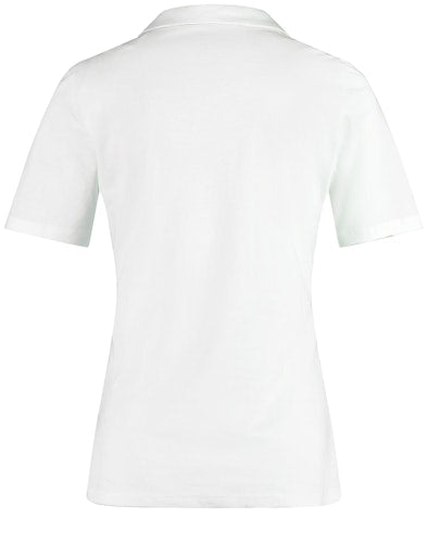 Polo's korte mouw wit GERRY WEBER