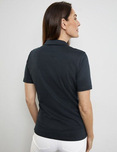 Polo's korte mouw navy GERRY WEBER