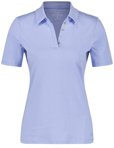 Polo's korte mouw blauw GERRY WEBER