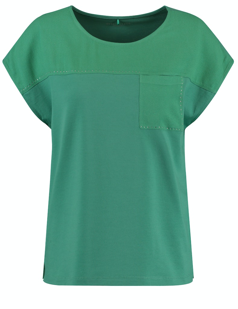 T-shirts korte mouw groen GERRY WEBER