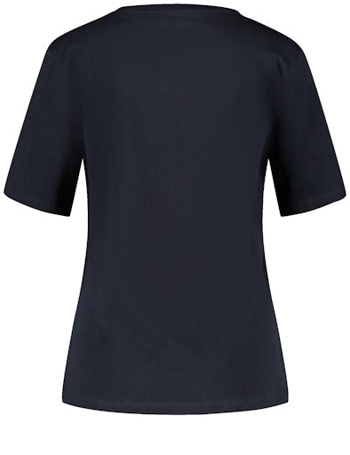 T-shirts korte mouw navy GERRY WEBER